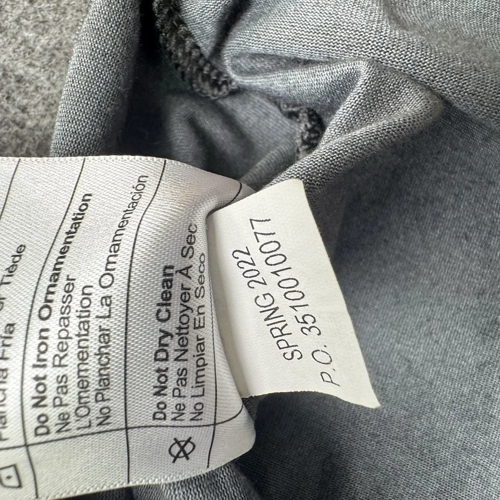 Carhartt Force Quarter Zip Pocket Long‎ Sleeve Gray Men's M Relaxed Fit TK4255-M